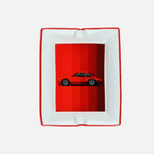 JZ Cigar Ashtray Red 911